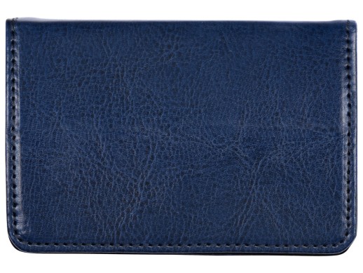 Визитница Намибия, синий/серебристый