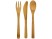 Набор столовых приборов Celuk из бамбука, натуральный