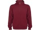 Толстовка на молнии Montblanc унисекс, гранатовый с нанесением логотипа с нанесением логотипа