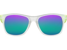 Очки солнцезащитные с зеркальными линзами Partymaker, лайм