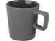 Керамическая кружка Ross объемом 280 мл, matted grey с нанесением логотипа с нанесением логотипа