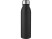 Бутылка для воды Harper из нержавеющей стали, с металлической петлей, 700 мл - Черный с нанесением логотипа с нанесением логотипа
