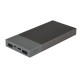 Универсальный аккумулятор Slim Pro (10000mAh),серый, 13,8х6,7х1,5 см,пластик,металл   24200/30