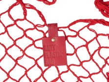 Авоська Dream L наплечная 25 литров, красный (1) (тиснение)