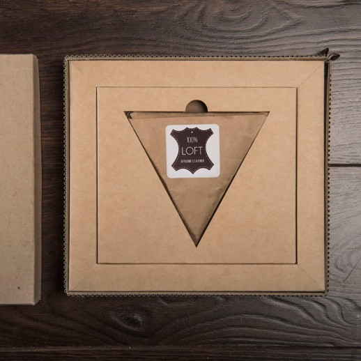 Набор подарочный LOFT: портмоне и чехол для наушников, коричневый   20222