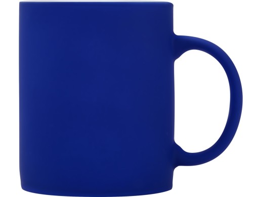 Кружка с покрытием soft-touch Barrel of a Gum, синий (Р)
