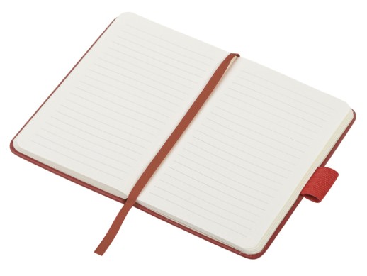 Блокнот Vision 2.0 А6 в твердой обложке, красный