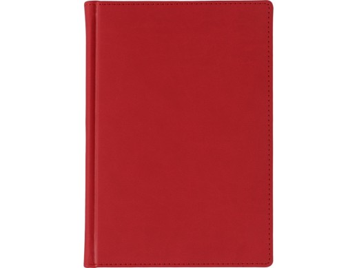 Ежедневник недатированный А5 Velvet, красный