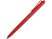 Ручка пластиковая soft-touch шариковая Plane, красный