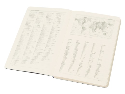 Ежедневник А5 недатированный Megapolis Flex, темно-синий (Р)