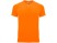 Футболка Bahrain мужская, неоновый оранжевый с нанесением логотипа с нанесением логотипа