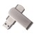 USB flash-карта SWING METAL (32Гб), серебристая, 5,3х1,7х0,9 см, металл   19339_32Gb с нанесением логотипа с нанесением логотипа