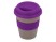 Стакан с силиконовой крышкой Cafe, фиолетовый