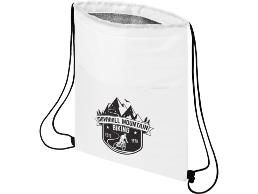 Сумка-холодильник Oriole на шнуровке на 12 банок, белый