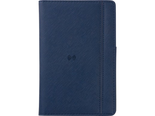 Органайзер с функцией беспроводной зарядки Manner, 5000 mah, темно-синий (Р)