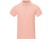 Calgary мужская рубашка-поло с коротким рукавом, pale blush pink