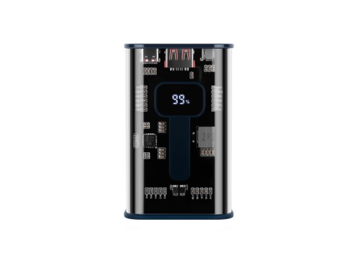 Внешний аккумулятор Rombica NEO Zion Blue с нанесением логотипа с нанесением логотипа