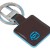 Брелок для ключей, Piquadro Blue Square, Коричневый