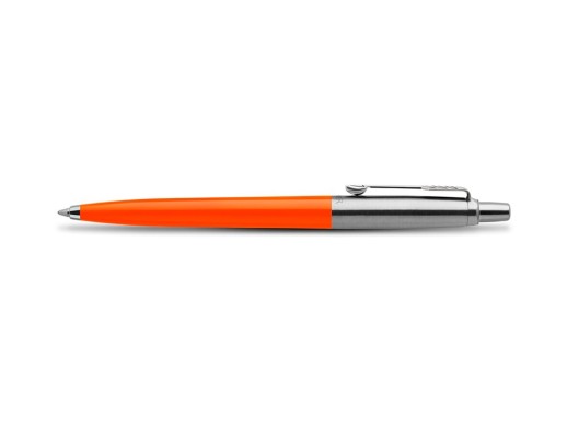 Шариковая ручка Parker Jotter ORIGINALS ORANGE CT, стержень: M blue ЭКО-УПАКОВКА с нанесением логотипа с нанесением логотипа
