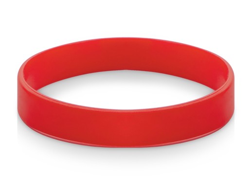 Силиконовый браслет Forest 202*12 мм, красный