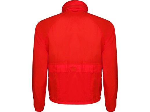 Ветровка Kentucky мужская, красный с нанесением логотипа с нанесением логотипа