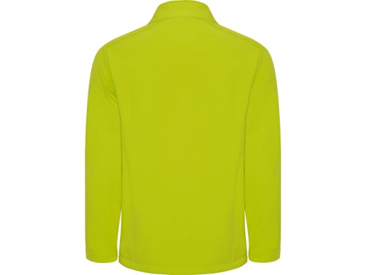 Куртка софтшелл Nebraska мужская, лаймовый пунш с нанесением логотипа с нанесением логотипа