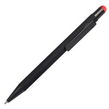 Ручка шариковая FACTOR BLACK со стилусом ,   40394/35/08