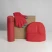 Набор подарочный GET WARM: перчатки, шапка, термос; красный   39531/08