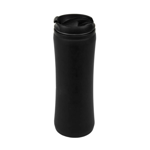 Набор подарочный OFFICEKIT: термос, ежедневник, ручка, стружка, коробка, черный 39513/35