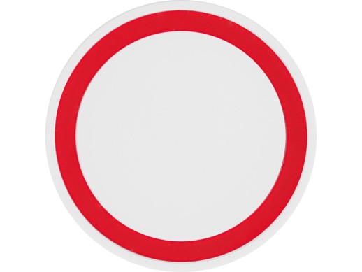 Беспроводное зарядное устройство Dot, 5 Вт, белый/красный