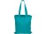 Сумка для шопинга Carryme 140 хлопковая, 140 г/м2, бирюзовый 320C NEW