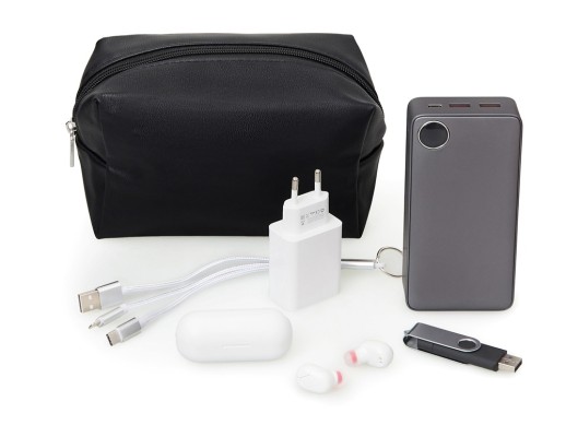 Органайзер для электроники и проводов Enio, черный