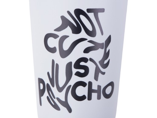 Стакан-тамблер SipGo, 400мл, серый 428С (трафаретная печать)