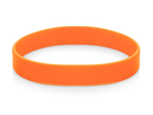 Силиконовый браслет Forest 202*12 мм, оранжевый