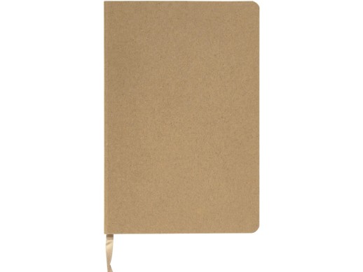 Блокнот из крафта и каменной бумаги А5 Fleekstone, твердая обложка, крафтовый