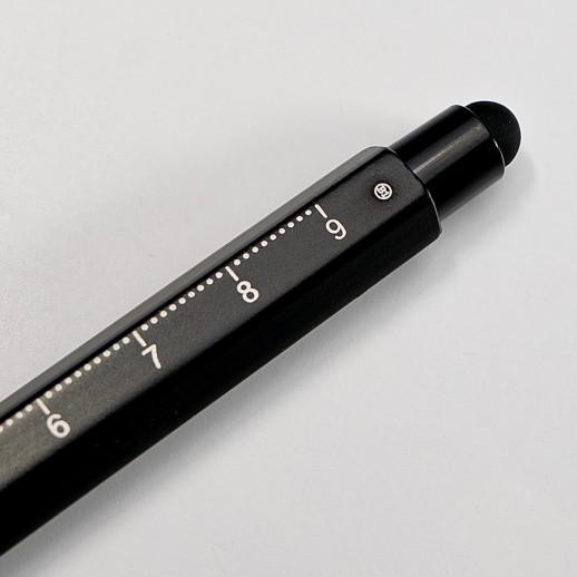 Ручка шариковая MASTER со стилусом и линейкой   40398/35