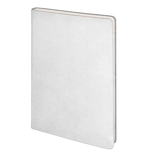 Бизнес-блокнот SMARTI, A5, белый, мягкая обложка, в клетку   21234/01 с нанесением логотипа с нанесением логотипа