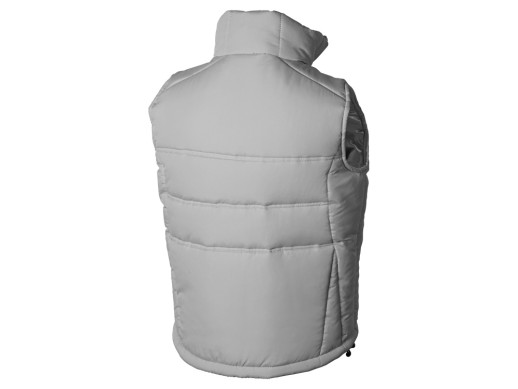 Жилет Vigour женский, серый/черный с нанесением логотипа с нанесением логотипа