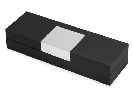 Футляр для ручки Present, черный с нанесением логотипа с нанесением логотипа