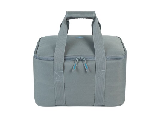 RIVACASE 5717 grey Изотермическая сумка-холодильник, 17 л /12 с нанесением логотипа с нанесением логотипа