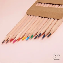 Цветные карандаши KINDERLINE middle,12 цветов   32831