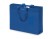 Сумка для покупок из спанбонда Scope, 455*160*380 с ручкой 550/30 мм, синий с нанесением логотипа с нанесением логотипа