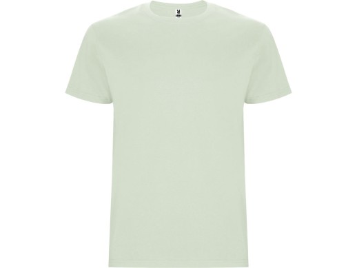 Футболка Stafford мужская, припыленный зеленый с нанесением логотипа с нанесением логотипа
