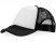 Бейсболка Trucker, черный/белый (P)