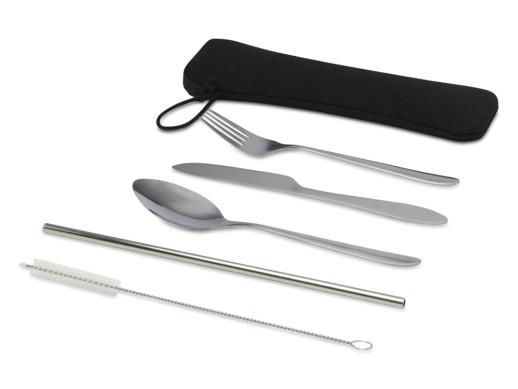 Набор столовых приборов из нержавеющей стали из 5 предметов Sheen - Серебристый