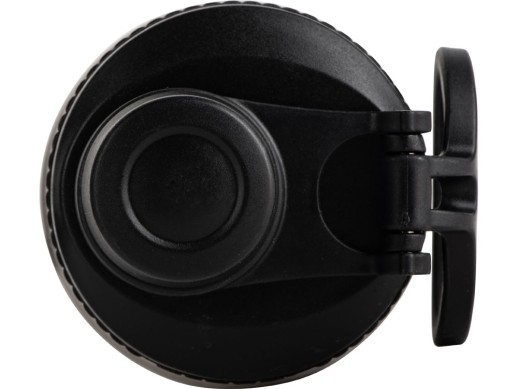 Вакуумная термобутылка ALPINE FLASK, 530 мл, черный с нанесением логотипа с нанесением логотипа