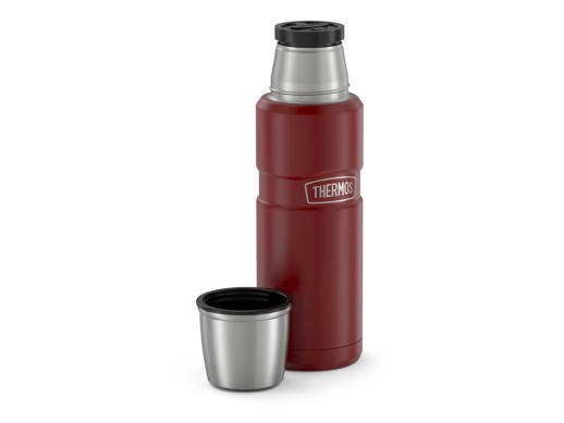 Термос из нерж. стали тм THERMOS SK2000 Rustic Red 0,47L с нанесением логотипа с нанесением логотипа