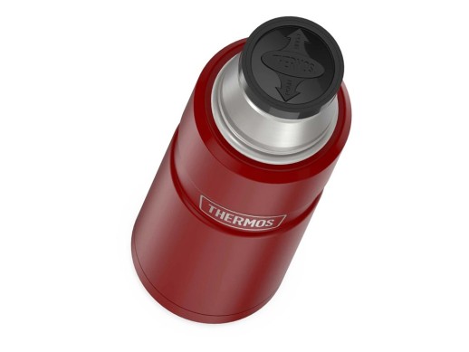 Термос из нерж. стали тм THERMOS SK2000 Rustic Red 0,47L с нанесением логотипа с нанесением логотипа