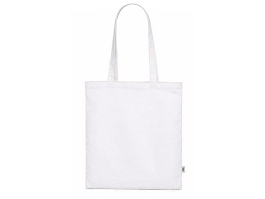 Сумка Кэррими 180 из хлопка, 180 г/м2, белый с нанесением логотипа с нанесением логотипа