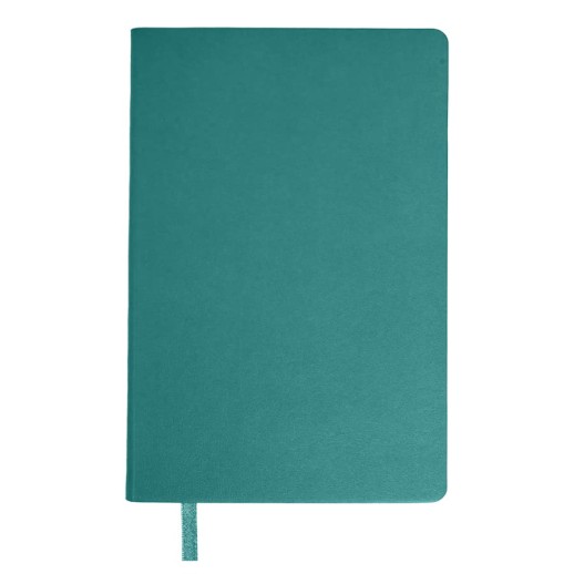 Бизнес-блокнот SMARTI, A5, бирюзовый, мягкая обложка, в клетку   21234/07 с нанесением логотипа с нанесением логотипа